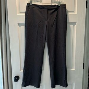 NWT Charcoal gray Calvin Klein classic fits 14 P petite slacks